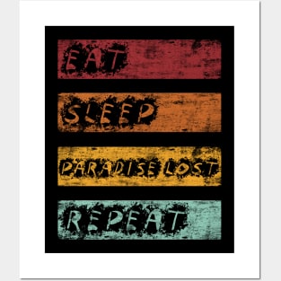 Eat Sleep Paradise Lost Posters and Art